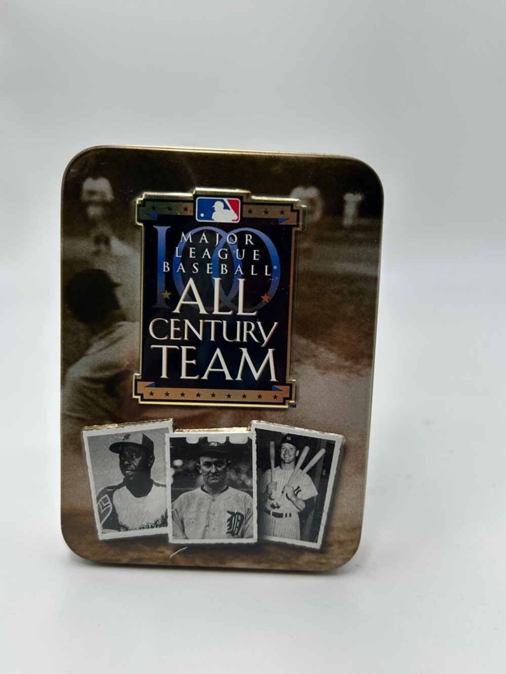 Playing Cards Baseball Players MLB All Century Team Tin